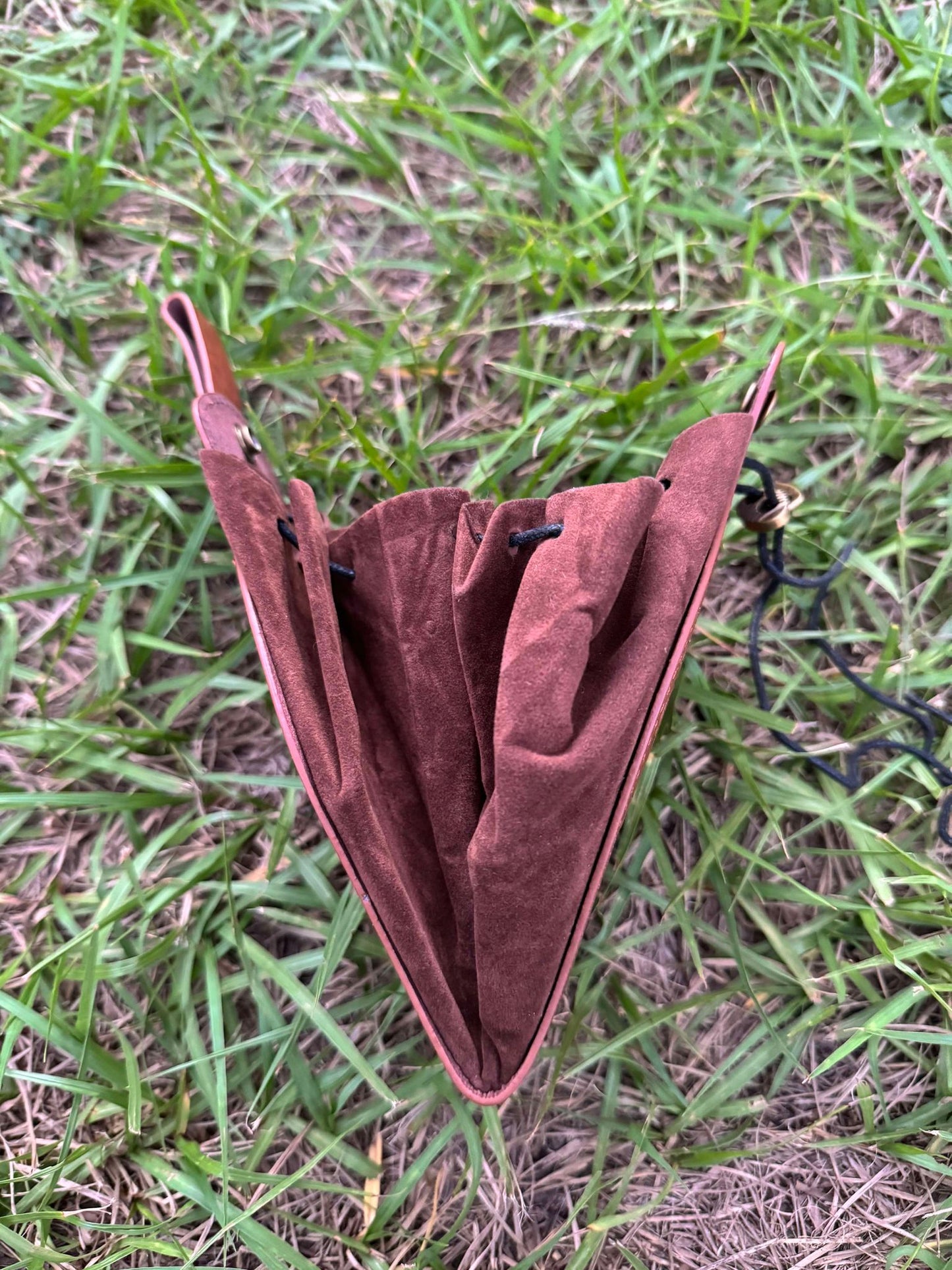 Fantasy Pouch Drawstring Suede!