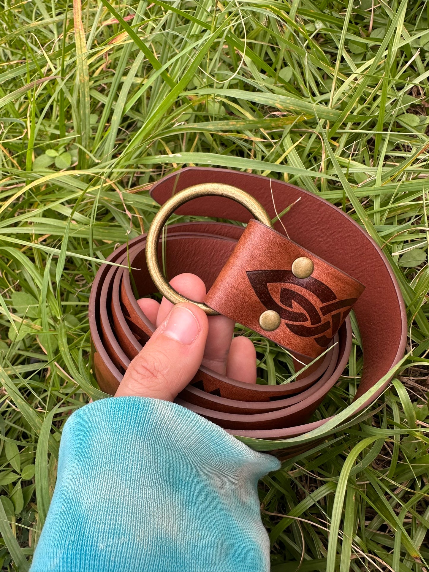 Faux Leather Belt! 2 colors available!