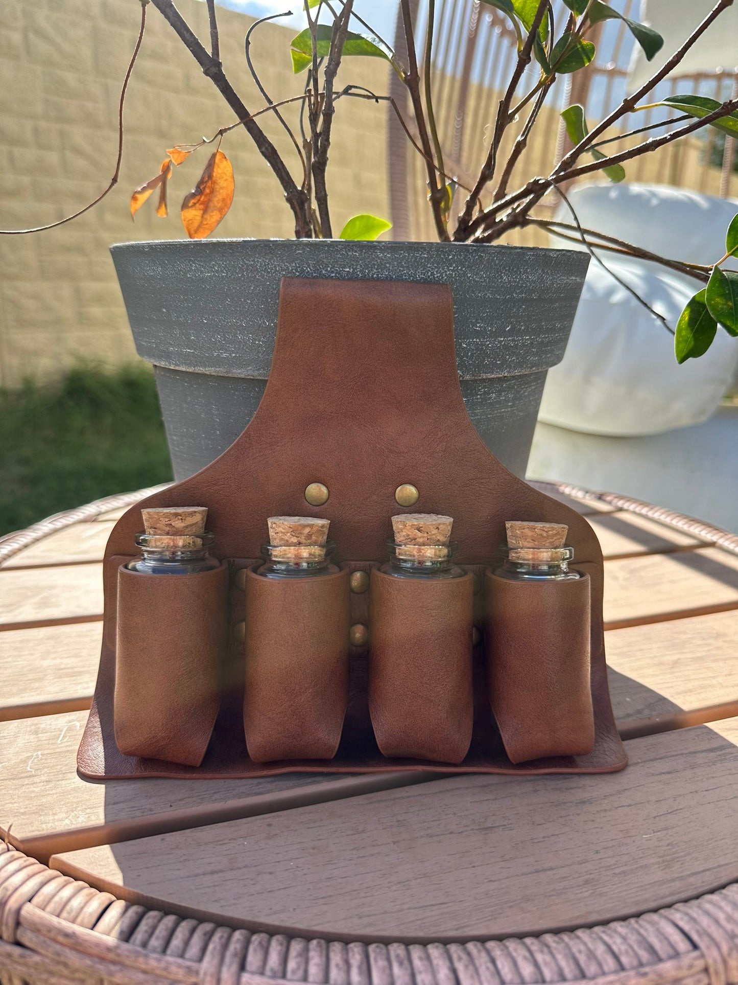 Magic Potion Elixir Holder Includes Functioning Bottles!
